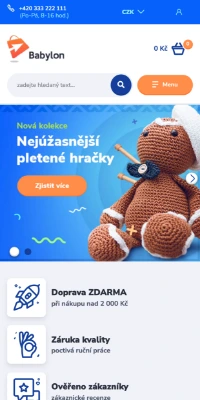 ukážka šablony na telefonu